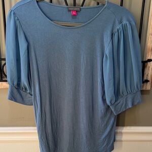 Vince Camuto Blue Women's Top small